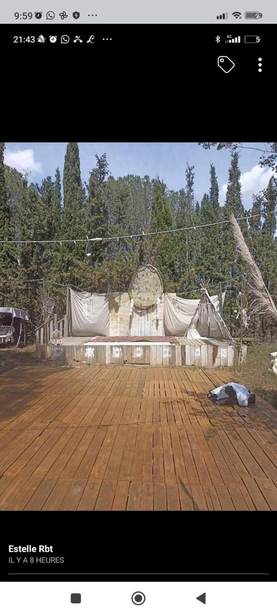 Mobilhome Vintage Dans Camping A La Ferme Ponteilla Exterior foto